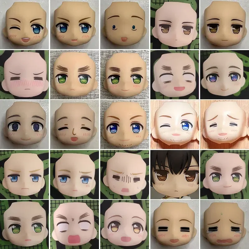 

(only face) GSC Clay Man Face doll face doll accesorios