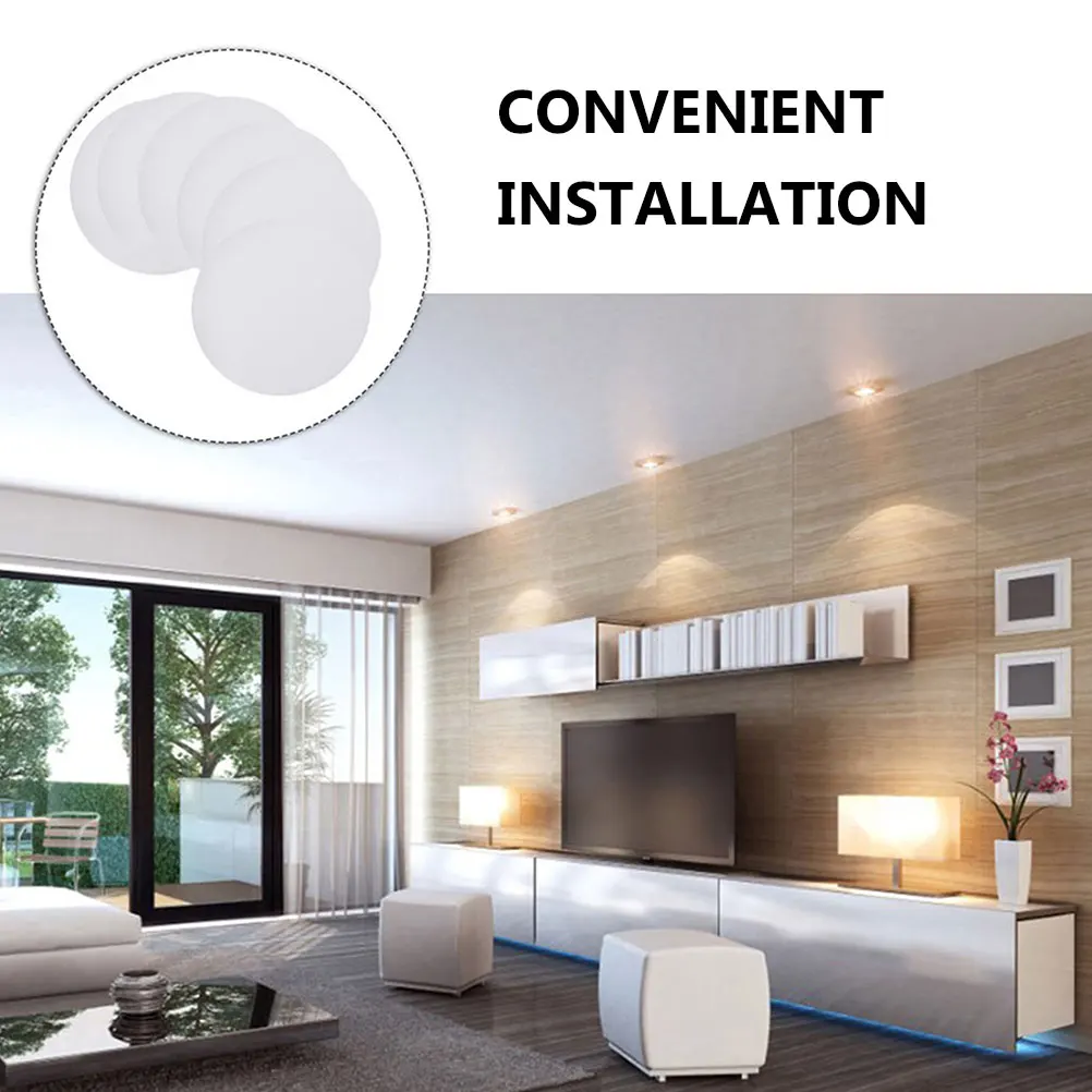 

10PCS Spotlight Lampshade Anti- Cover Replacement Diffuser Shade for Chandelier Ceiling Downlight Dust Proof Safe