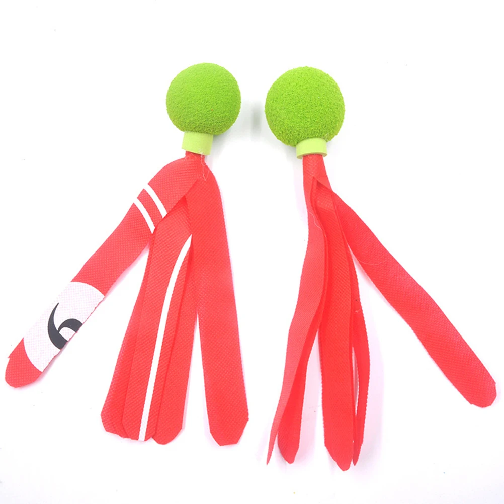 

4Pcs Colored Jianzi Shuttlecocks Paddle Balls for School Sports Backyard Park Exercise Shuttlecocks