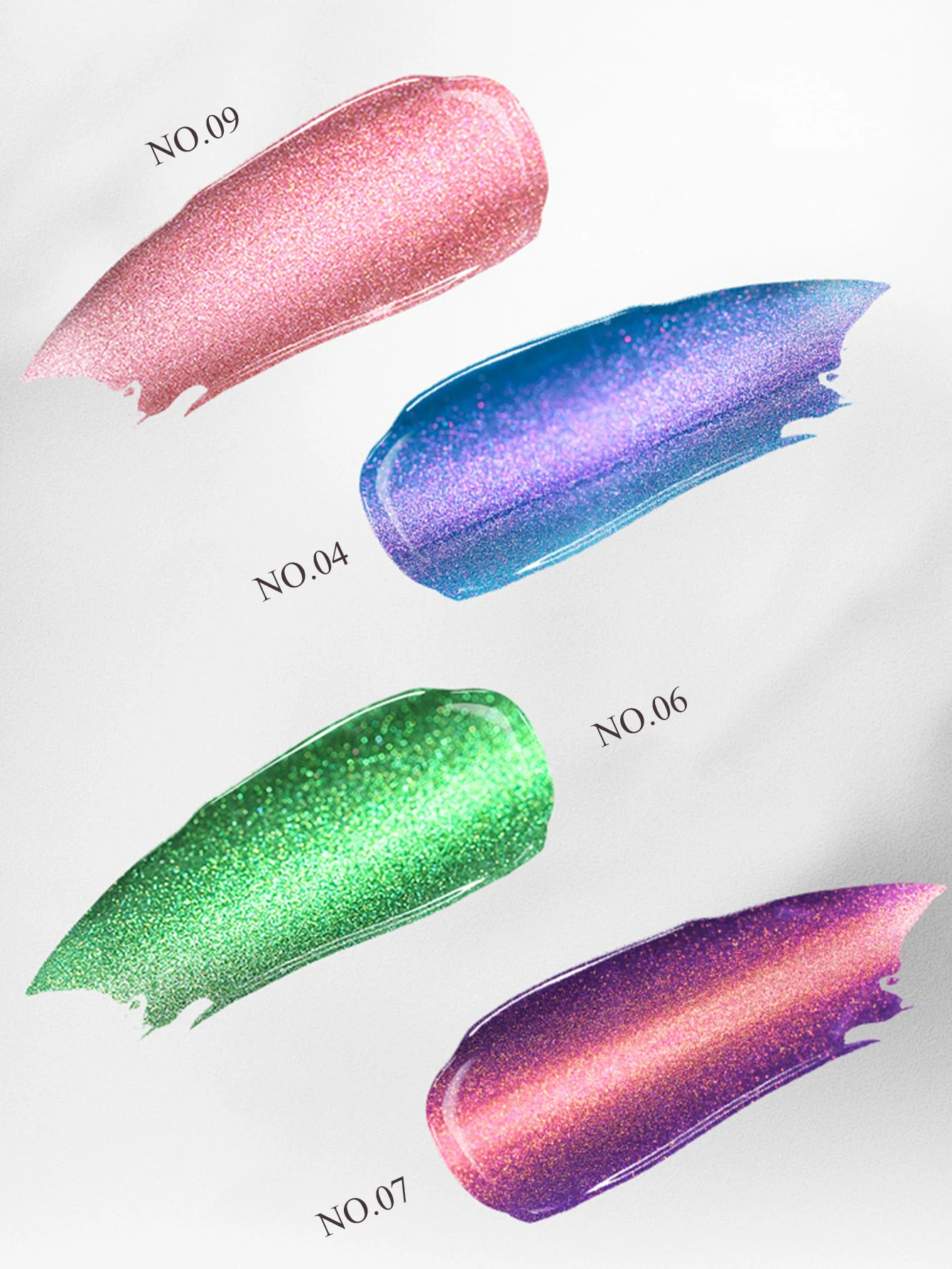 MIANEL 12ML/PCS Cat's Eye Gel Nail Polish 2024 New Light Bulb Two-color Cat's Eye Nail Polish Top Selling Crystal Stone Gel