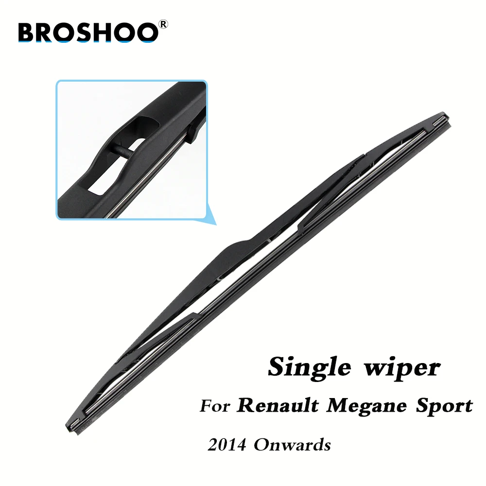 BROSHOO Car Rear Wiper Blades Back Windscreen Wiper Arm For Renault Megane Sport (2014 Onwards) 355mm,Windshield Auto Styling