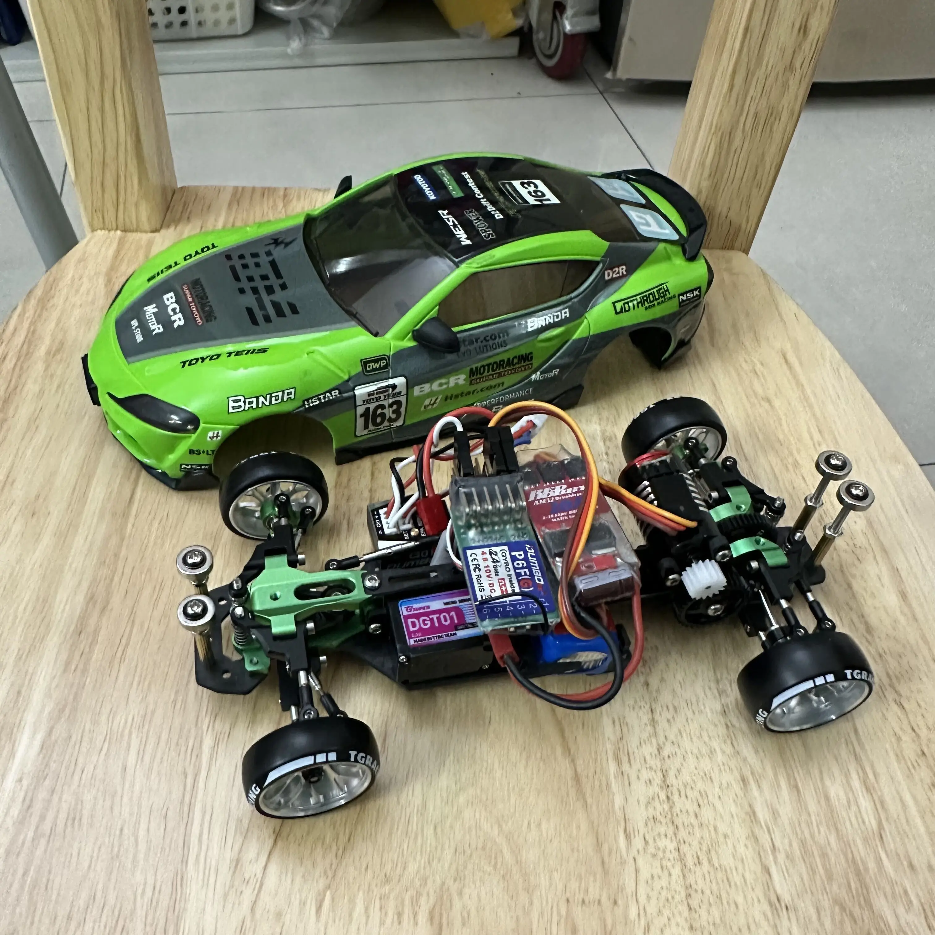 TG RACING RC Car RWD Rear-drive Drift Racing RC Car 1/24 1/28 RTR