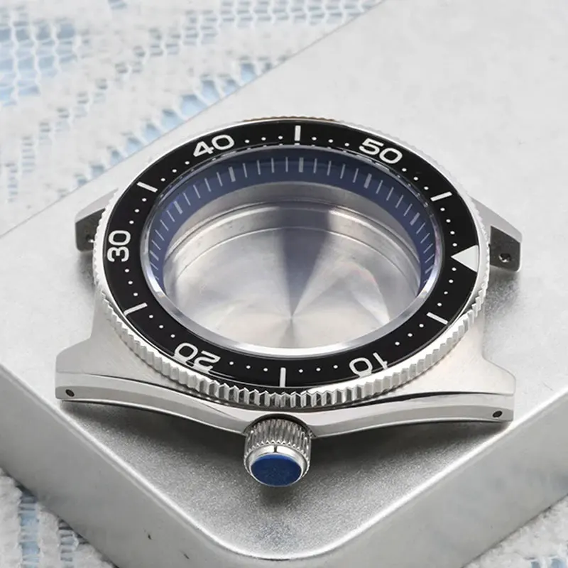 Watch Modify Parts Solid 42.6mm Stainless Steel SBDC053 Style Watch Case Luminous Bezel Insert Suitable For NH35/36 Movement