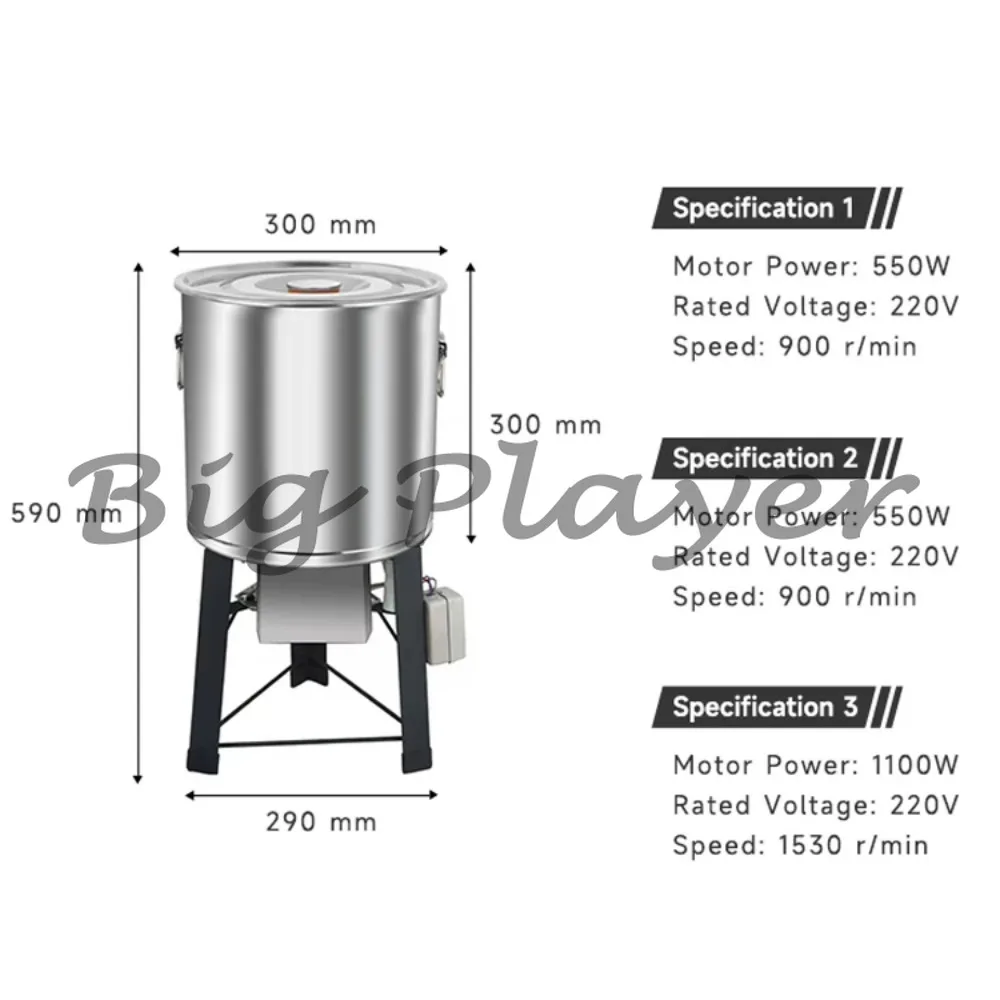 500W Electric Food Processor & Meat Grinder - 2L Large Capacity Food Chopper for Vegetables, Fruits, and Nuts