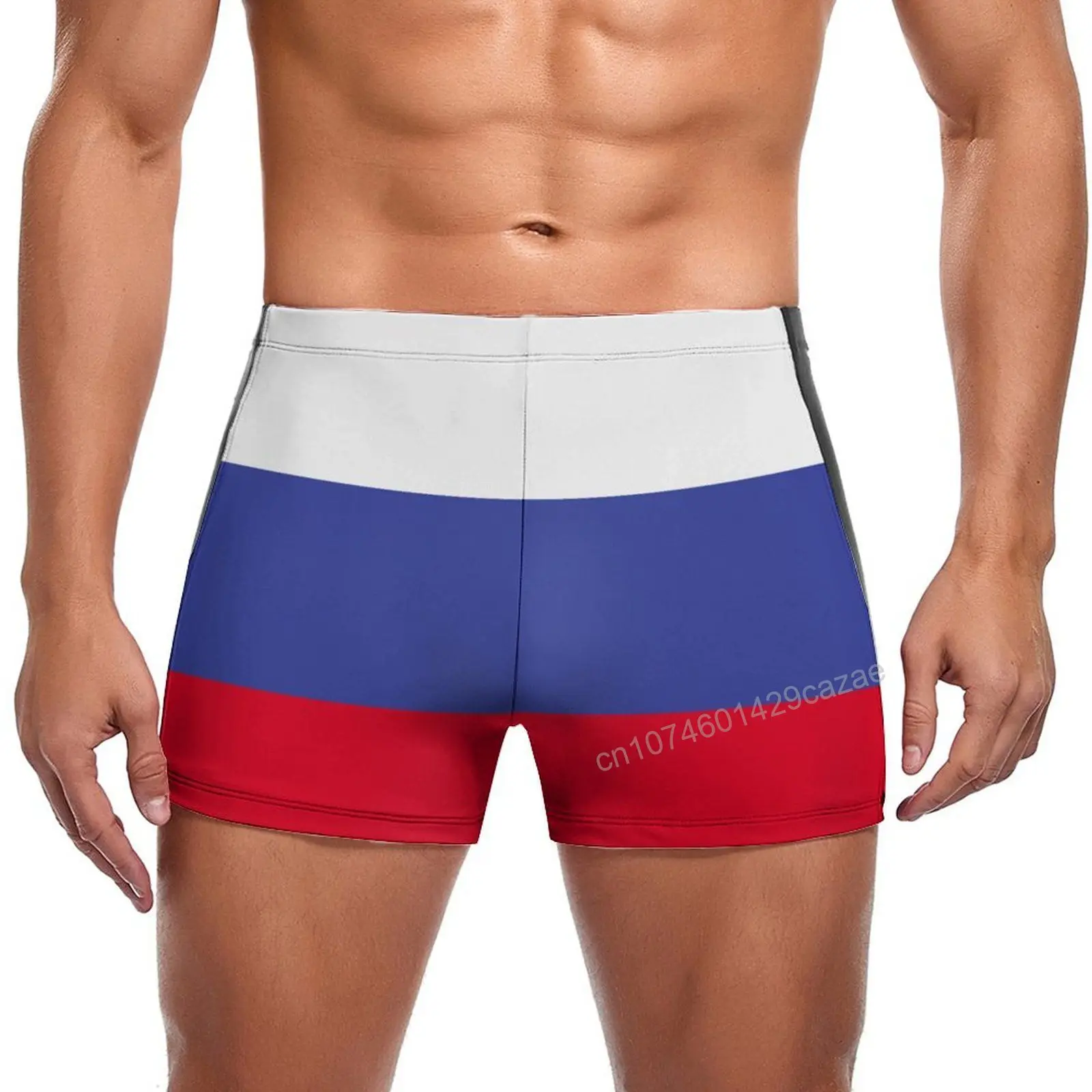 

Летние плавки 2025 года, Россия (2) быстросохнущие шорты с флагом для мужчин, пляжные шорты для плавания, летний подарок
