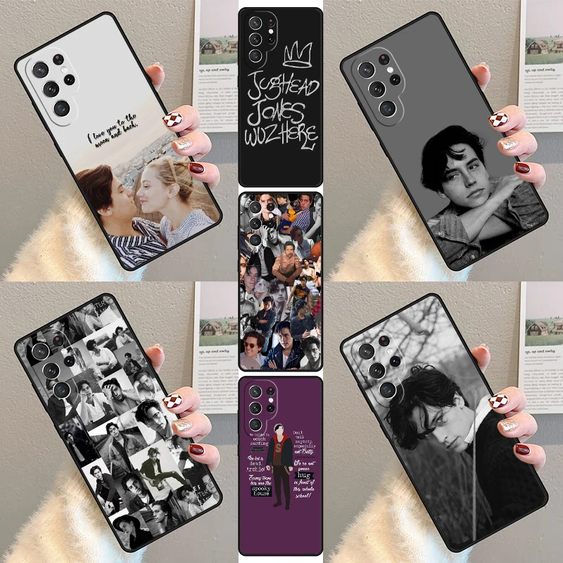 Riverdale cole sprouse Jughead Jones Phone Case For Samsung Galaxy S23 S21 S20 FE S24 S22 Ultra Note20 S10 S9 S8 Plus Cover