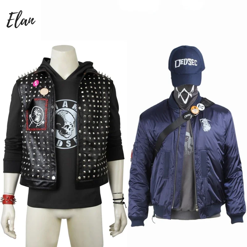 

Fc6leather watch dogs wrench cosplay outfit zarloway cosplay costume full set and individual items are sold custom s @ fc8!