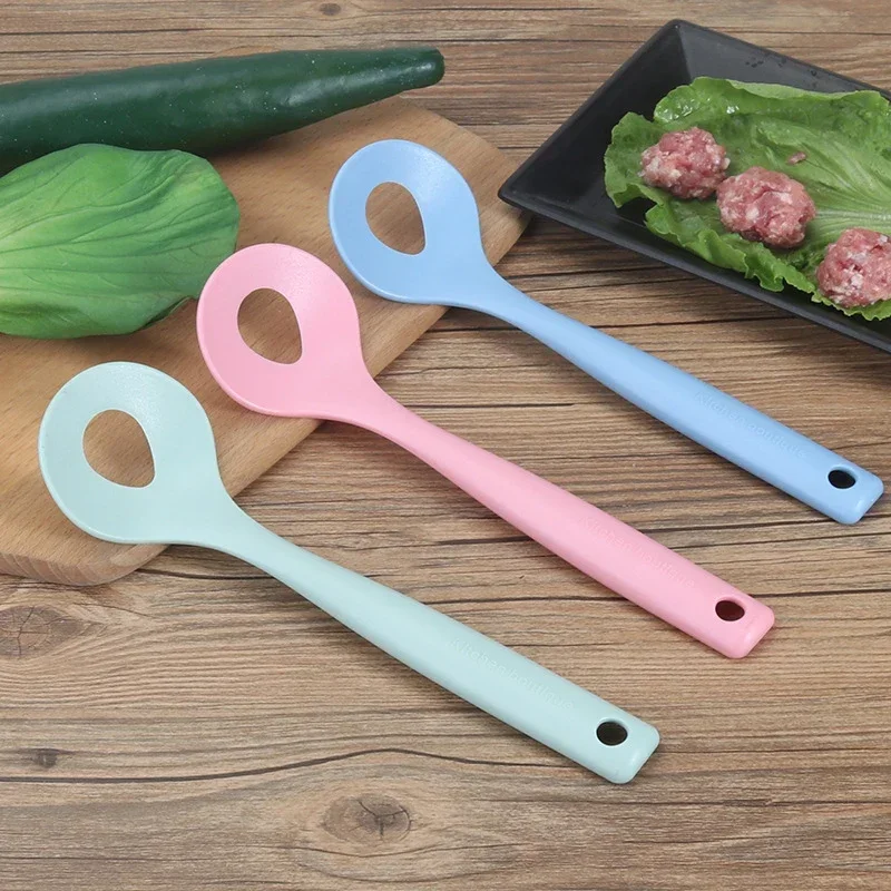 Non-Stick Meatball Maker Spoon Meat Baller Elliptical Leakage Hole Meat Ball Mold Meat Tool Kitchen Utensil Gadget