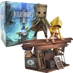 Little Nightmares II Anime Game Figure Six/Mono Together Action Figure The Janitor Figurine Collectible Model Doll Toy Gift 21cm