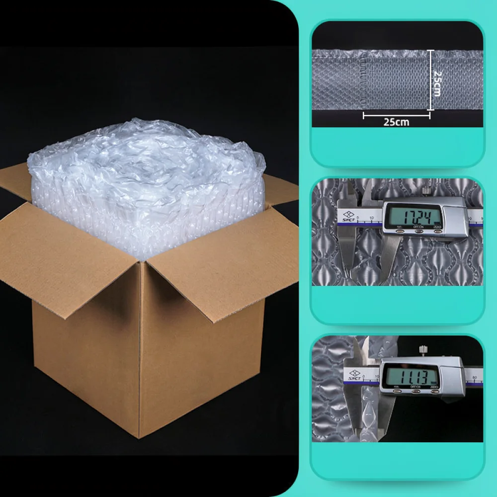 Air Bubble Wrap Roll Packaging - Gulungan Kemasan Tiang Udara Tiup Untuk