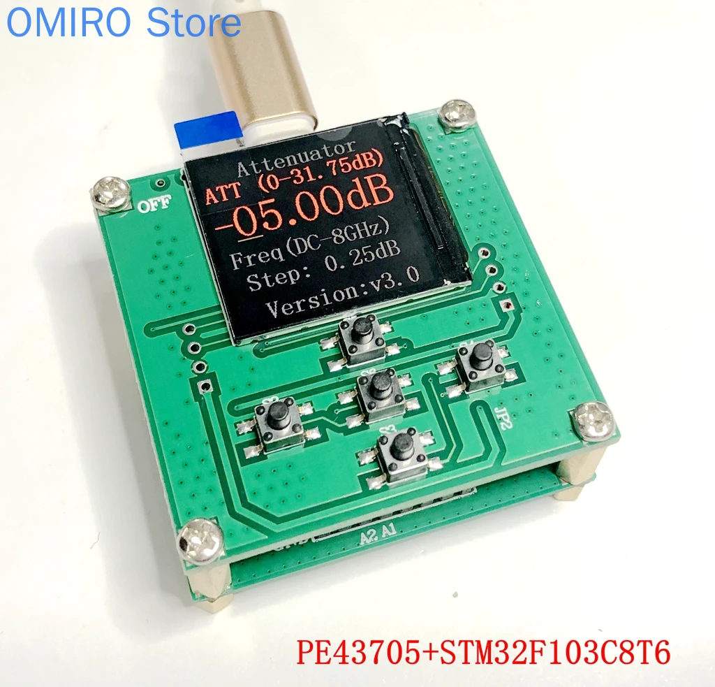 

Digital RF Attenuator Module Pe43705 Lf ~ 8GHz 0.25dB Step to 31.75db