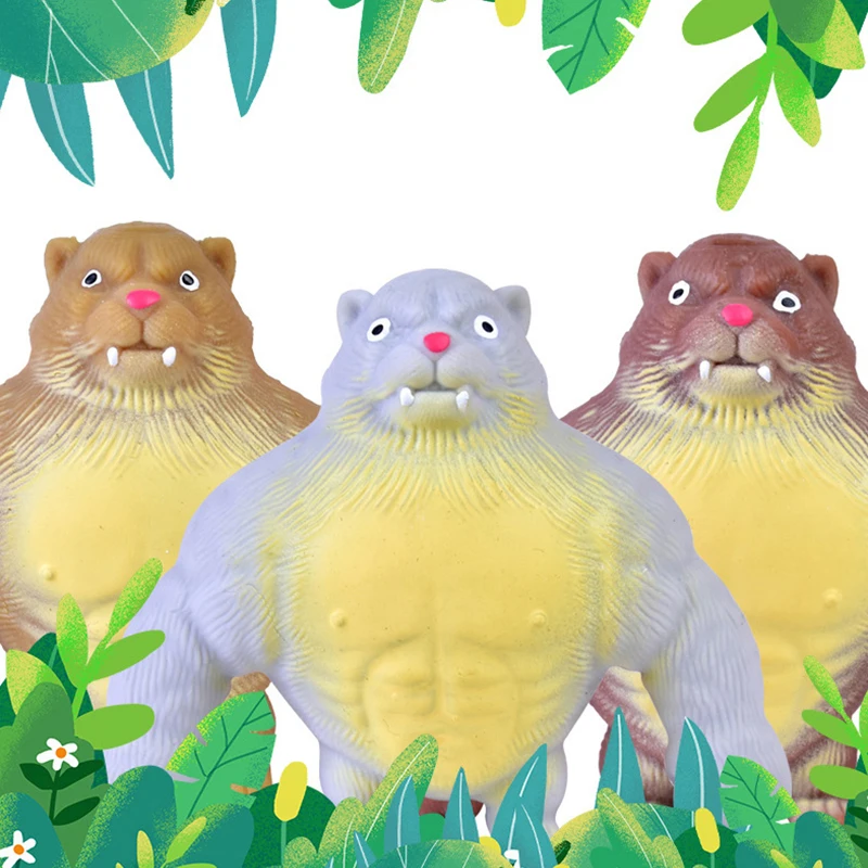 

Новая уникальная музыкальная игрушка-антистресс в виде тигра для снятия напряжения, забавная игрушка-антистресс для взрослых