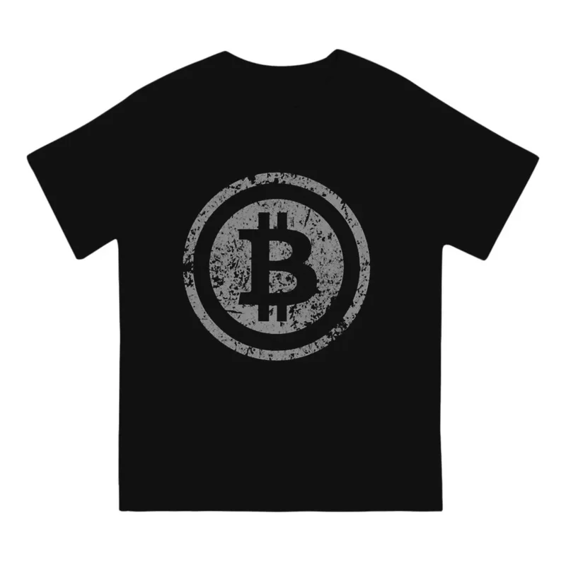 Bitcoin Offerts Unique T-Shirt Cryptocurrency Art Casual T Shirt Newest T-shirt For Adult