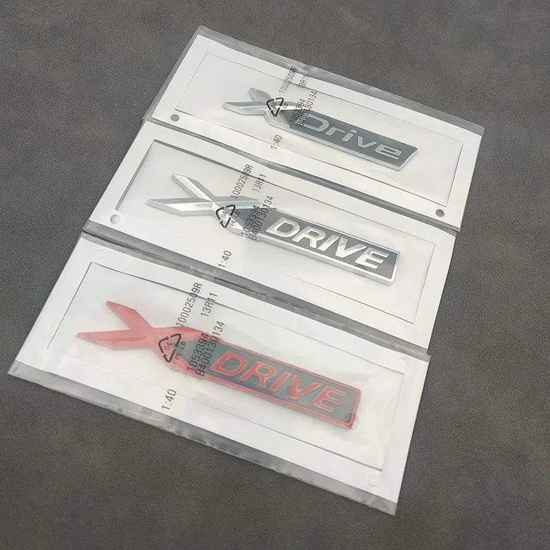 ثلاثية الأبعاد ABS X محرك شعار Xdrive شعار ملصق سيارة الخلفي الجذع شارة لسيارات BMW E39 E46 E60 E90 E87 F10 F30 G20 G30 X1 X3 X5 اكسسوارات