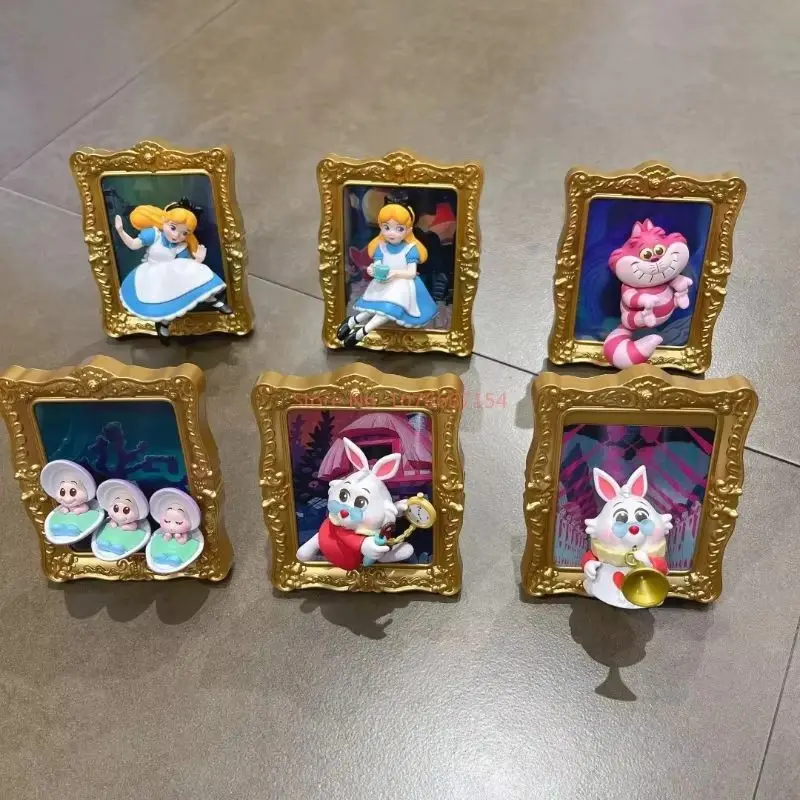 

2025 MINISO Blind Box Alice Art Museum Series Mystery Box Anime Figure Custom Kawaii Collectible Ornament Toy Birthday Gift