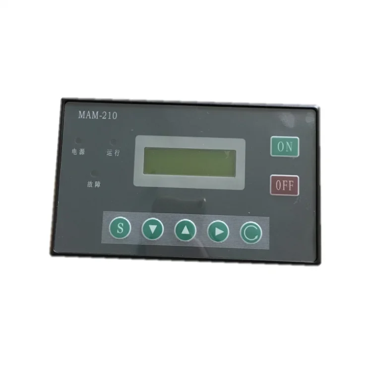 Screw air compressor MAM 860 PLC controller panel with CT English program