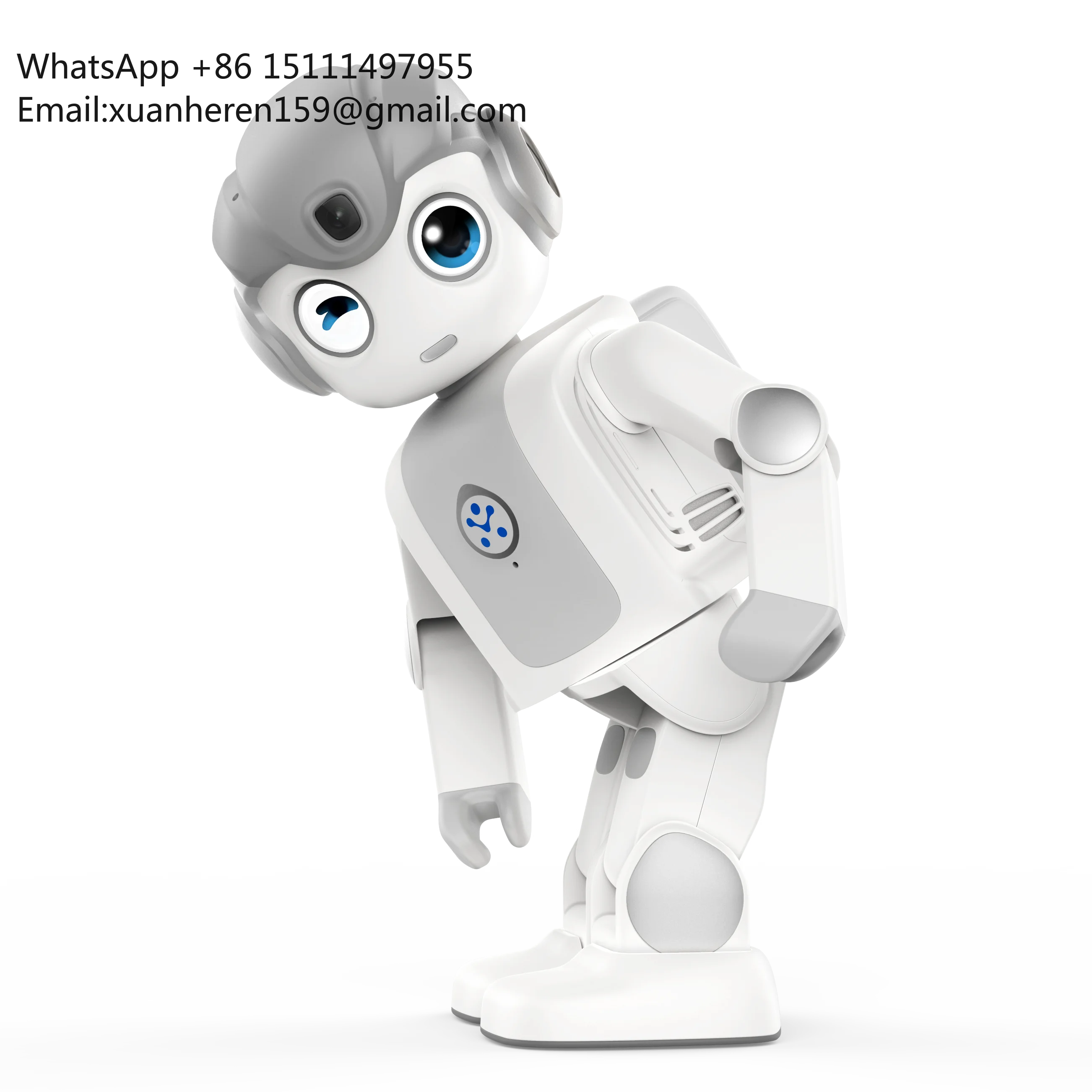 Robô Inteligente UBTECH Alpha Mini AI para Educação STEM, Robótica, Aprendizado e Brincadeiras Educativas para Crianças