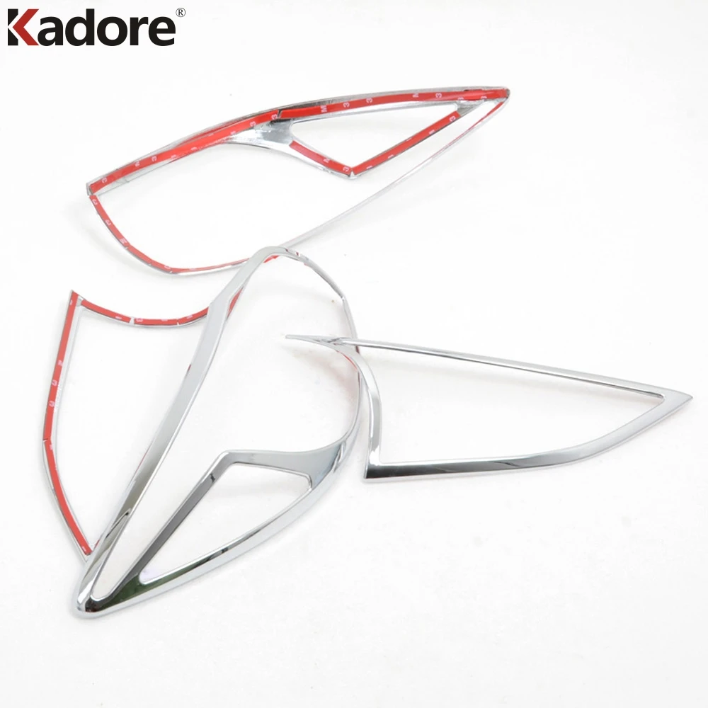 الخلفية الذيل ضوء غطاء المصباح الكسوة لمازدا 3 Axela 2014 2015 هاتشباك كروم سيارة الخارجي الضوء الخلفي الإطار الزخارف الملحقات