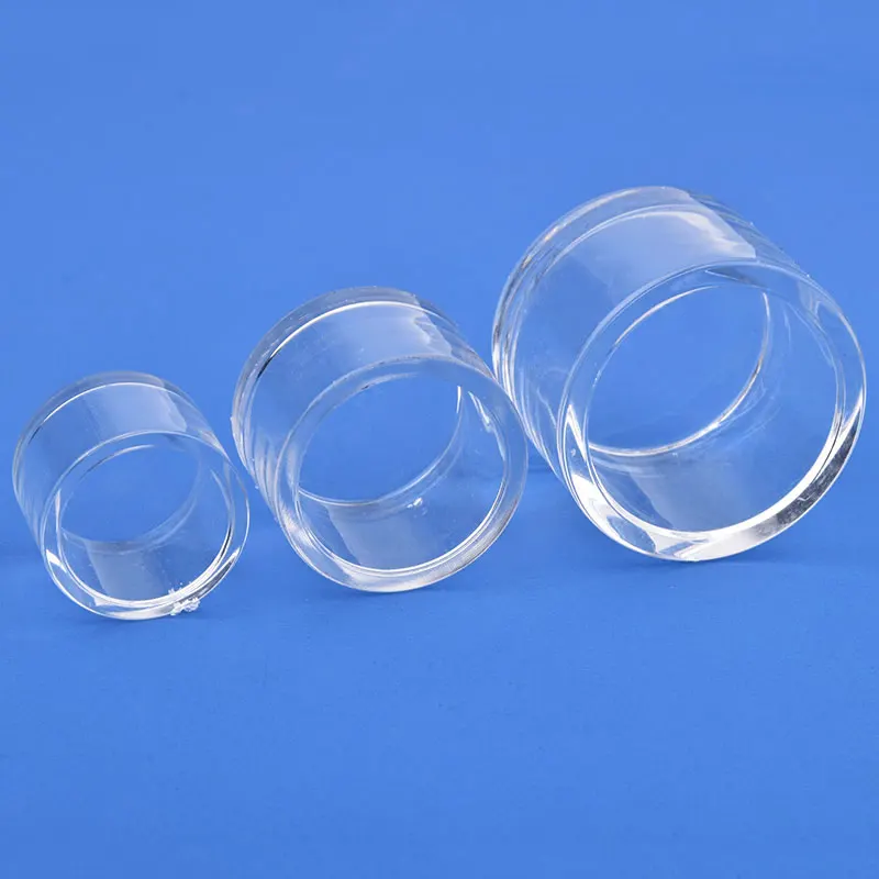 16/20/25/32/40/50mm Transparent Acrylic End Cap Connector Aquarium Fish Tank Water Supply Tube End Plug Garden Watering Joint