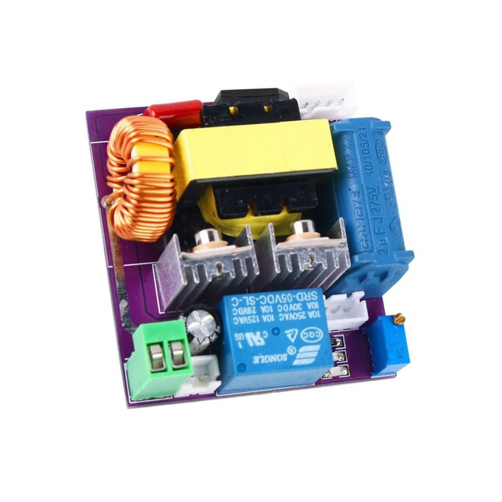 ZVS Boost Charger Board Built‑in Auto‑Stop Function DC7.4‑12.6V to DC150‑400V 126W High‑Voltage Capacitor Charging Module