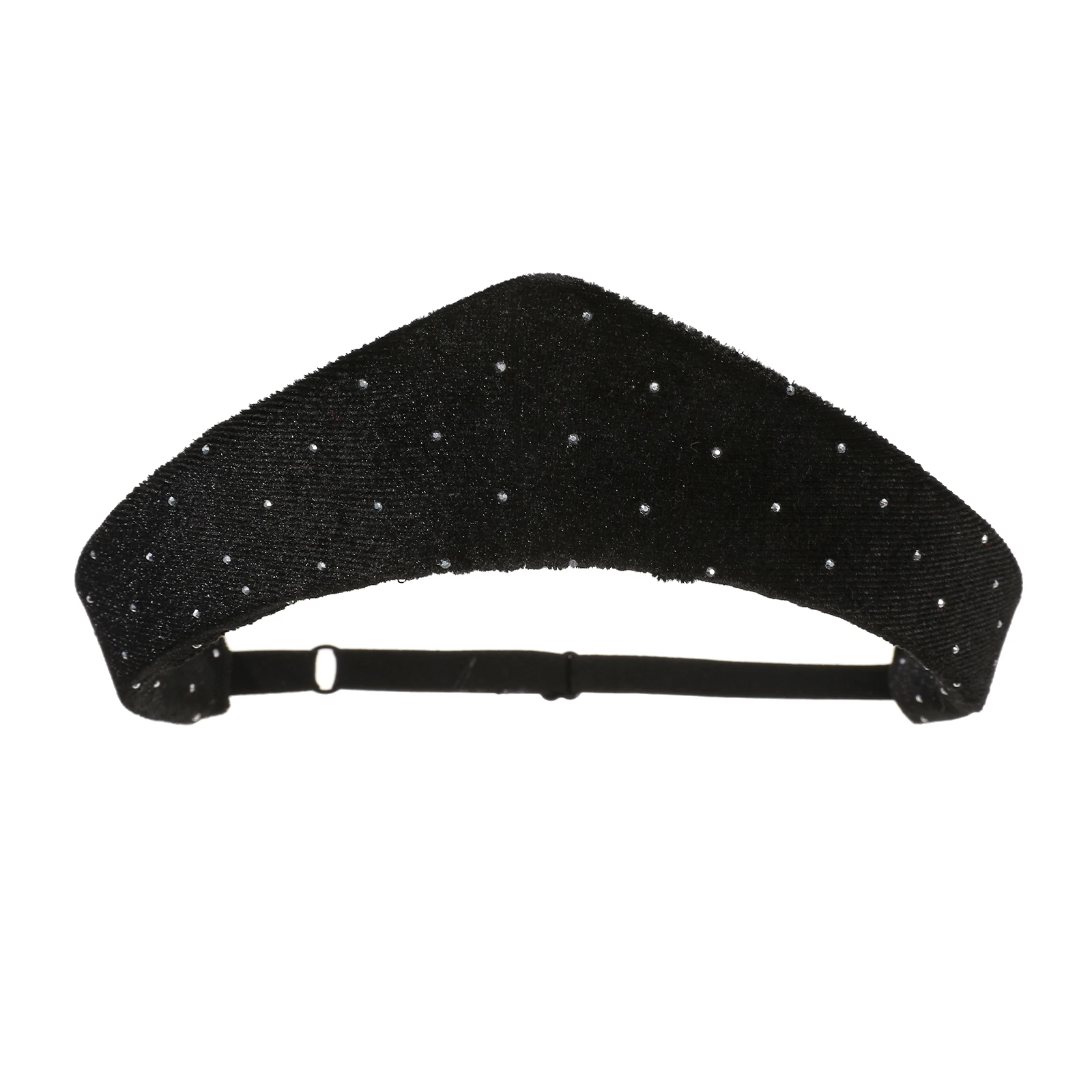 AWAYTR Fluwelen Sponskroon Haarband Klassieke stoffen haarhoepel Elastische Kokoshnik hoofdband Haaraccessoires Festival haarband