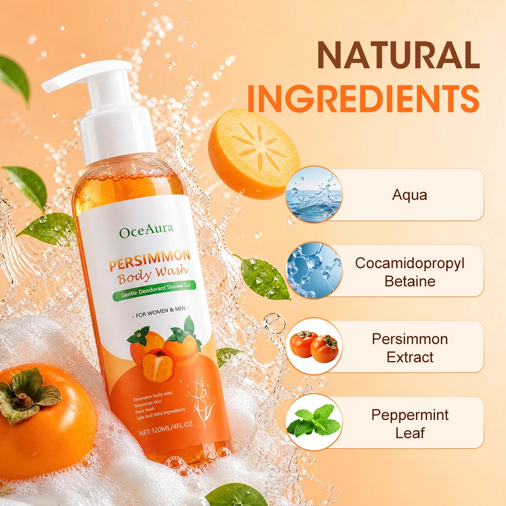 gel-de-banho-de-caqui-para-controle-do-odor-corporal-120ml-limpeza-profunda-com-aroma-frutal-creme-de-banho-nutritivo-limpador-corporal-refrescante-para-todos-os-tipos-de-pele