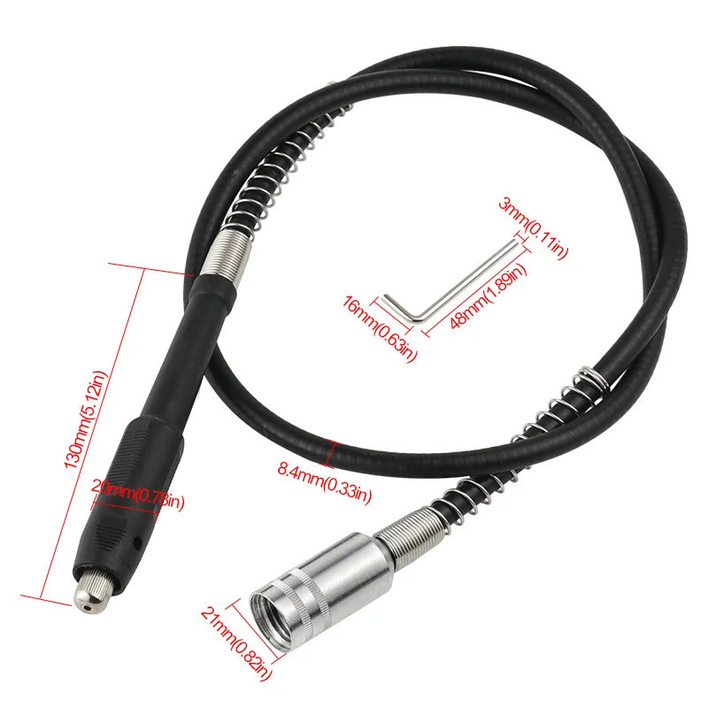18x1.5MM Dremel tool Rotary Grinder Tool Flexible Flex Shaft Dremel Foredom rotary tool accessories flex shaft + universal chuck