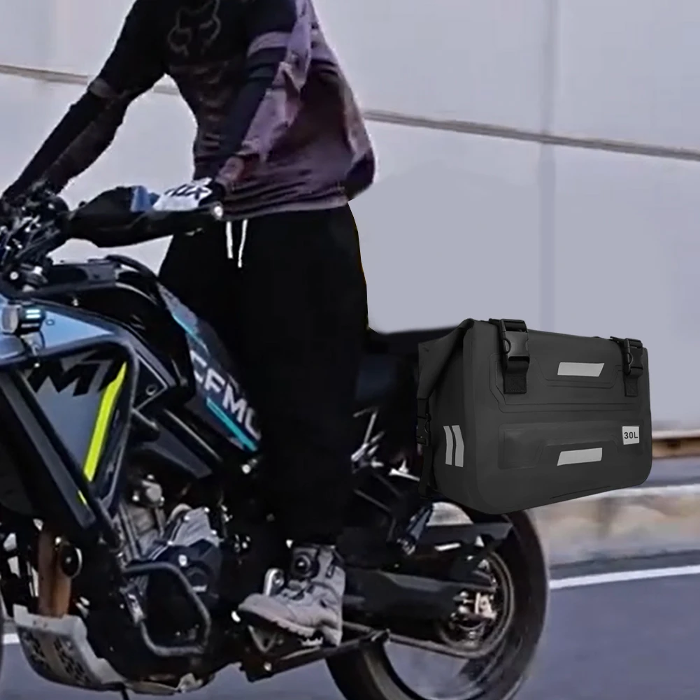 

30L Motorcycle Saddle Bag Multifunction Quick Release Bag Wear Resist Motorcycle Side Bag Motorcycle Modification Accessories