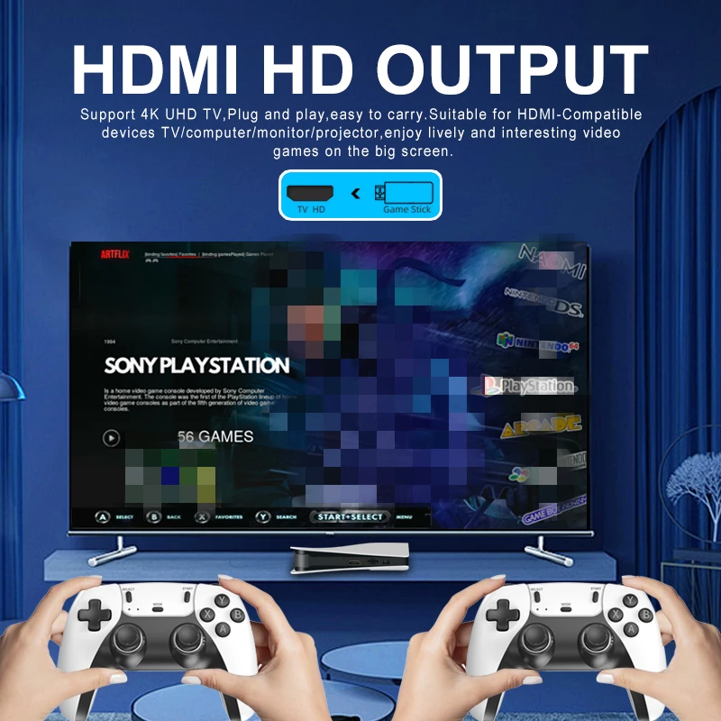 4K Retro Game Stick – ponad 45 – Retro Gaming N64 recenzja i cena