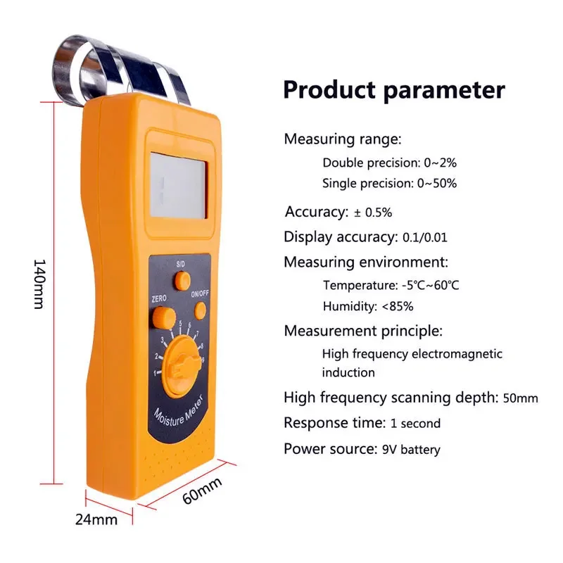 DM200 Series High Performance Portable Digital Moisture Meter