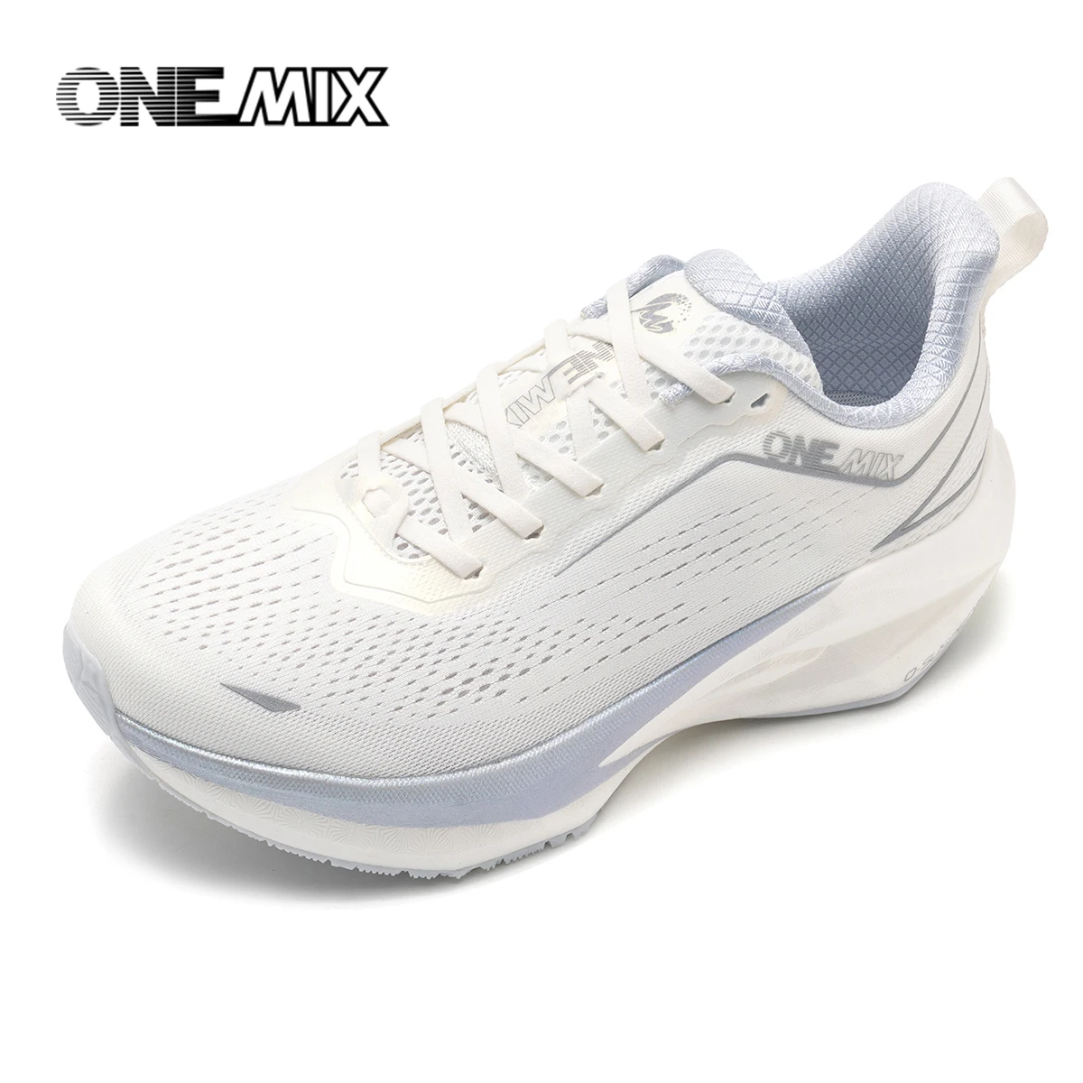 Легкие кроссовки ONEMIX для мужчин, дорожные кроссовки с дышащей сеткой и амортизирующей подошвой и кроссовки для фитнеса и ходьбы