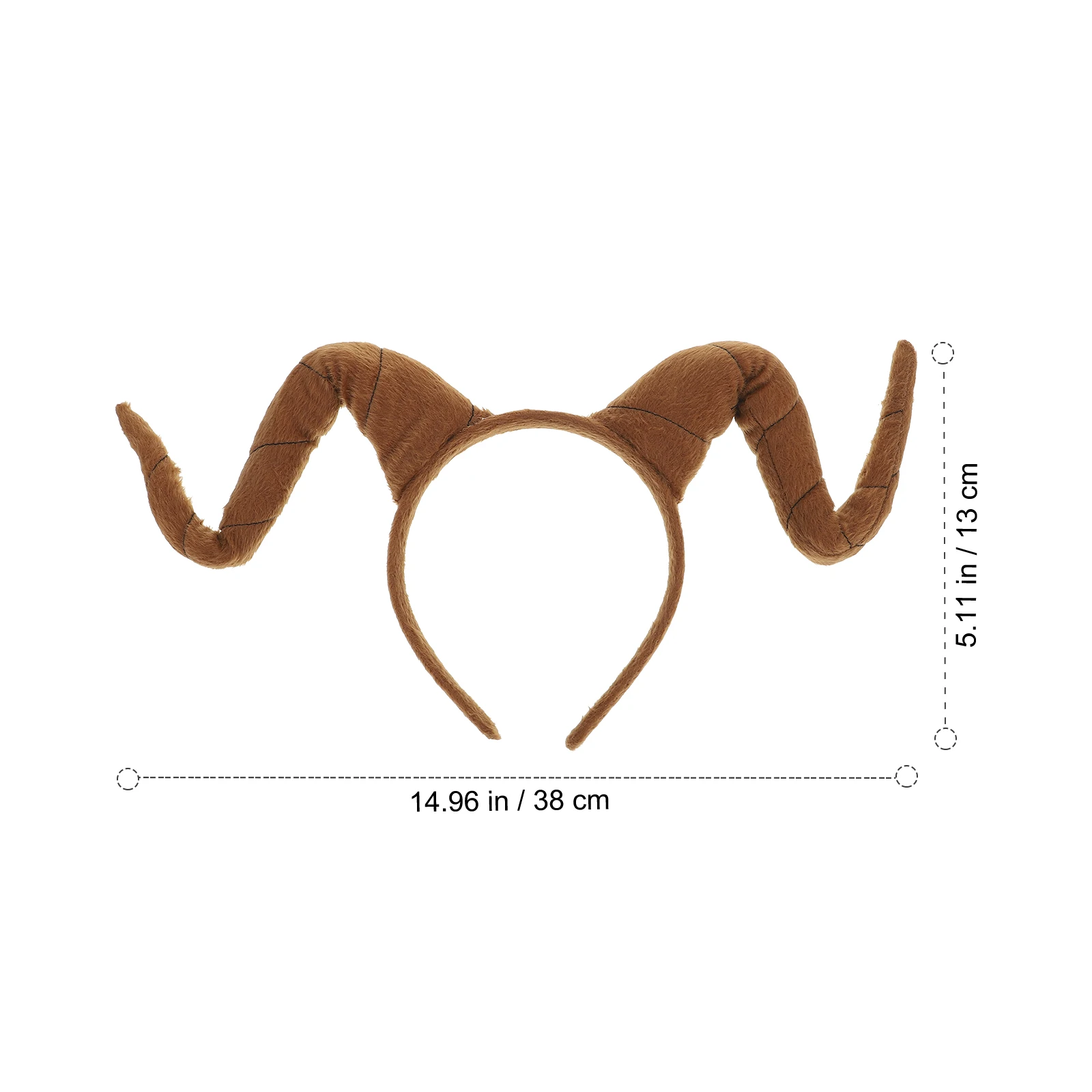

Antelope Simulated Hair Accessories Lightweight Unique Design Funny Party Supplies Decorative Photo Props for Cosplay