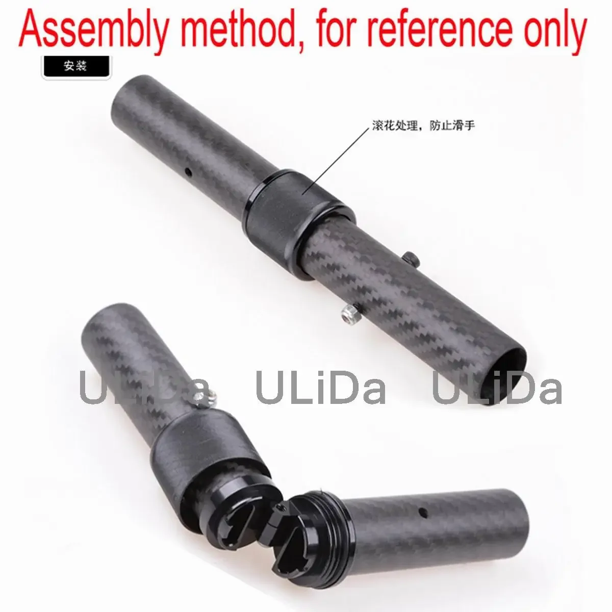 Nuova versione 40mm CNC Alluminio Braccio Pieghevole Laterale Tubo Giunto Piega Orizzontale per RC Multi-Copter Quadcopter Multirotore