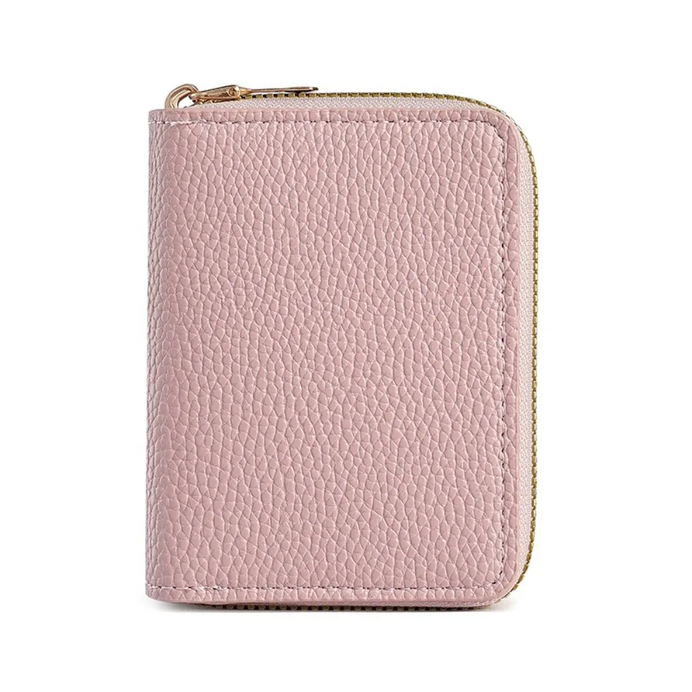 Double Layer Zipper Women's Wallet Multi Card Slot Compact Design Coin Purse Multi-Function Large Capacity Short Wallet Ladies