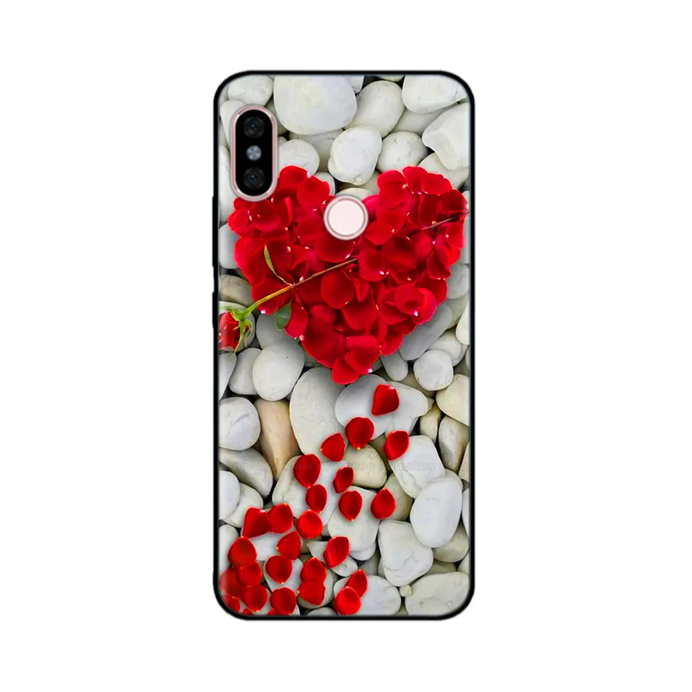 حافظة لهاتف شاومي ريدمي نوت 5 حافظة لينة من البولي يوريثان غطاء ممتص للصدمات من السيليكون لهاتف شاومي ريدمي نوت 5 برو نوت 5