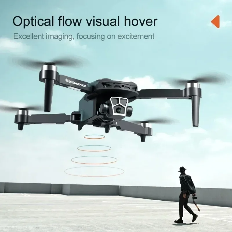 8K V166 Brushless Optical Flow Drone Dual Camera Obstacle Avoidance Aerial Photography Quadcopter for Xiaomi Outdoor Travel