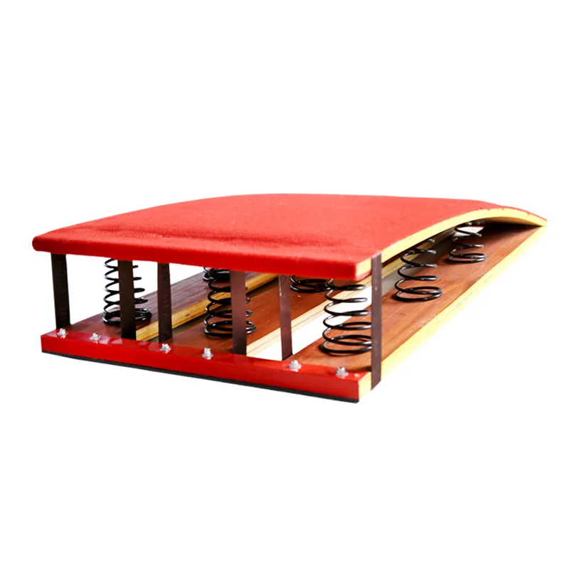 

Spring Pedal Assisted Springboard Gymnastics Physical Training Track and Field Sports Equipment Wushu Somersault Assisted Jump