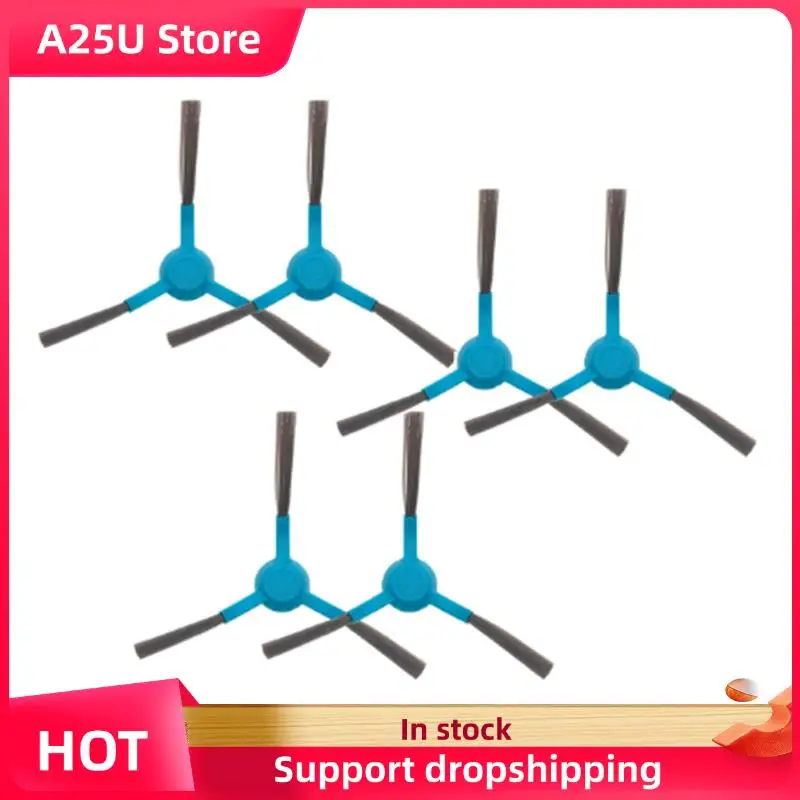 

A25U 6 Pcs Suitable For Xiaomi Sweeping And Mopping Robot VIOMI VXVC05-SJ Side Brush Accessories