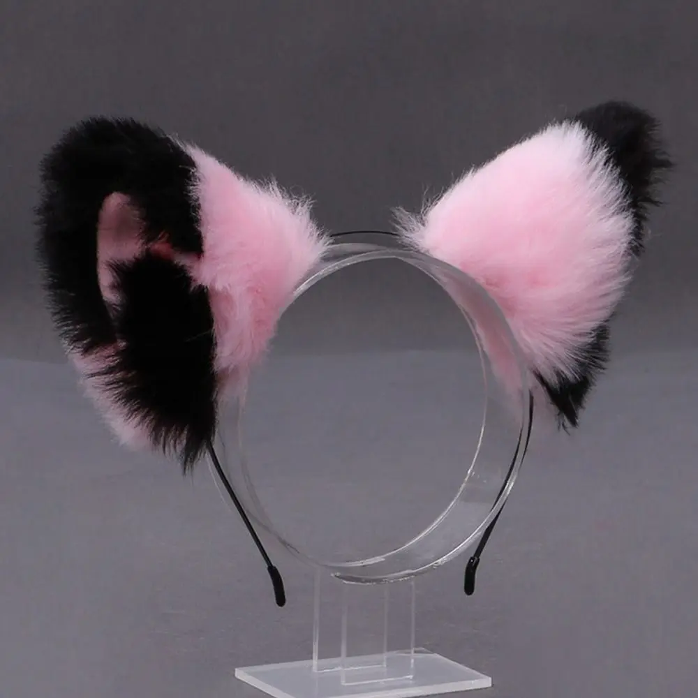 

Gothic Cat Ears Hairband Anime Costume Headdress Lolita Hair Accessories Prop