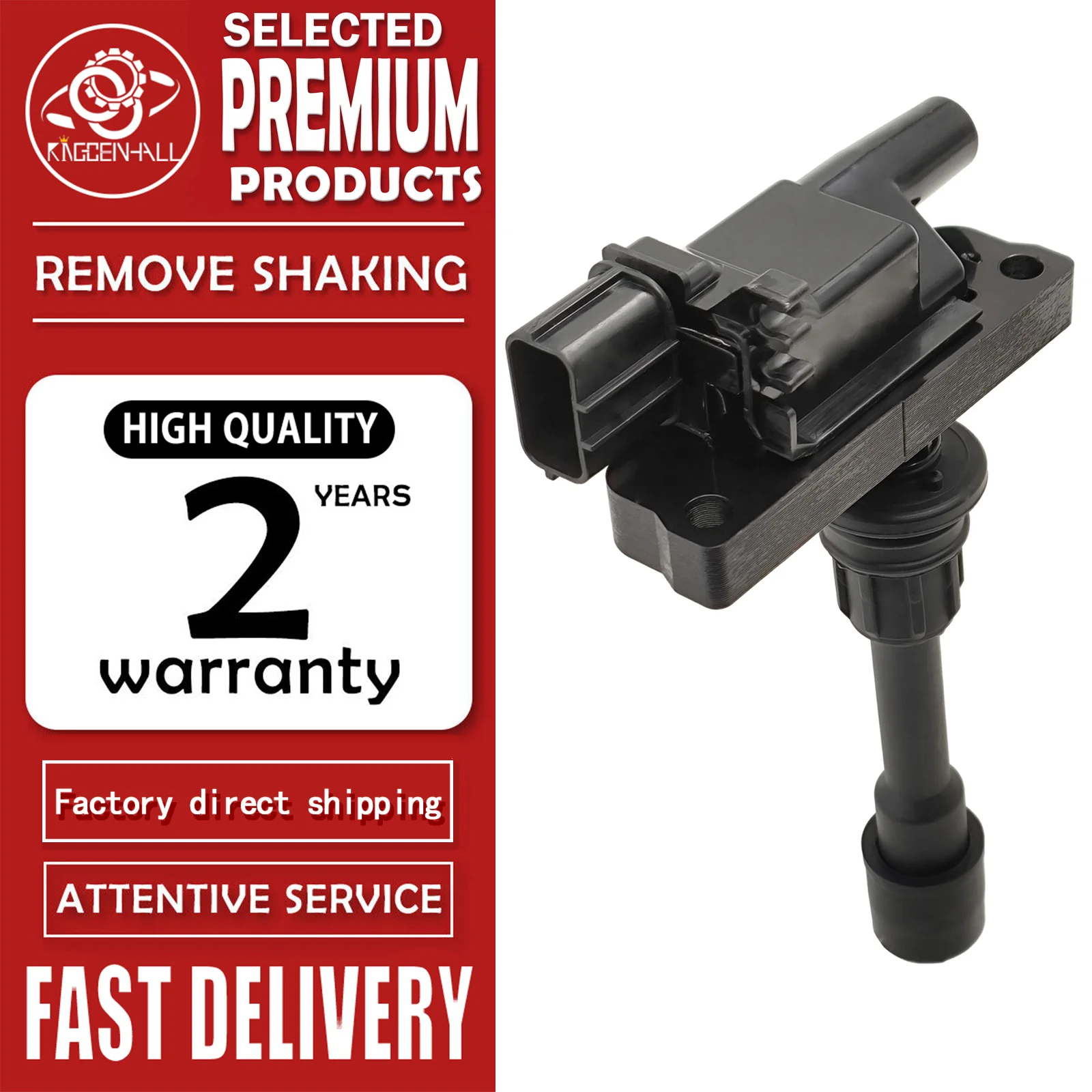3Pin Ignition Coil Compatible With Mazda Protege5 L4 2.0L FFY1-18-100 Automotive Ignition Systems Replacement Parts
