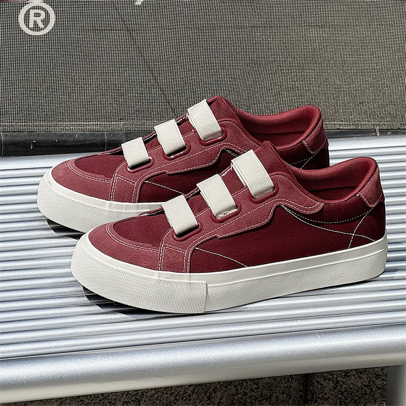 

Летняя вулканизированная обувь для мужчин, парусиновые кроссовки в стиле Харадзюку, мужские уличные мужские слипоны, обувь для скейтборда, zapatillas informales