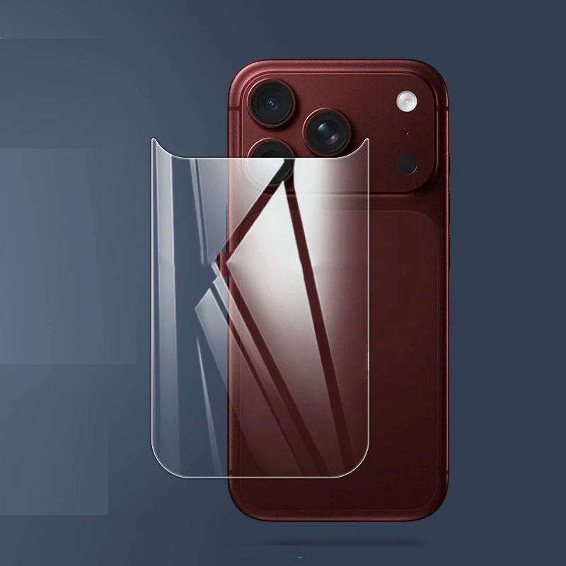 Verre trempé 9H pour l'arrière de l'iPhone 18 Pro Max, protection d'écran complète, film arrière pour iPhone 18Pro 18ProMax