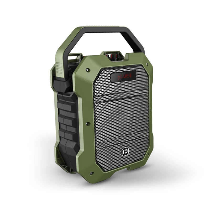 

80W Portable 8 Inch Treble Bass ECHO Sound FM Radio Outdoor Party Rechargeable Karaoke Speaker