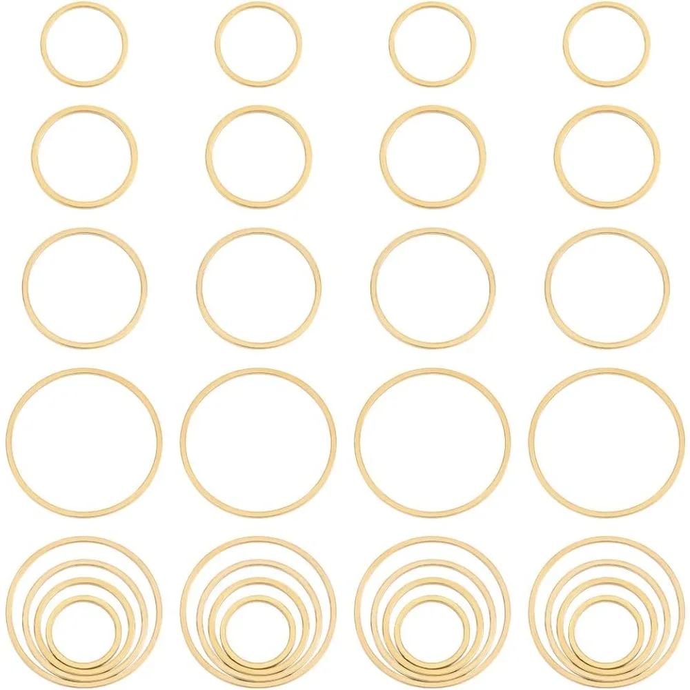 

Linking Rings Rectangle Connector Charms Stainless Steel Rhombus Linking Rings Frame Geometry Linking Rings Earring Charms