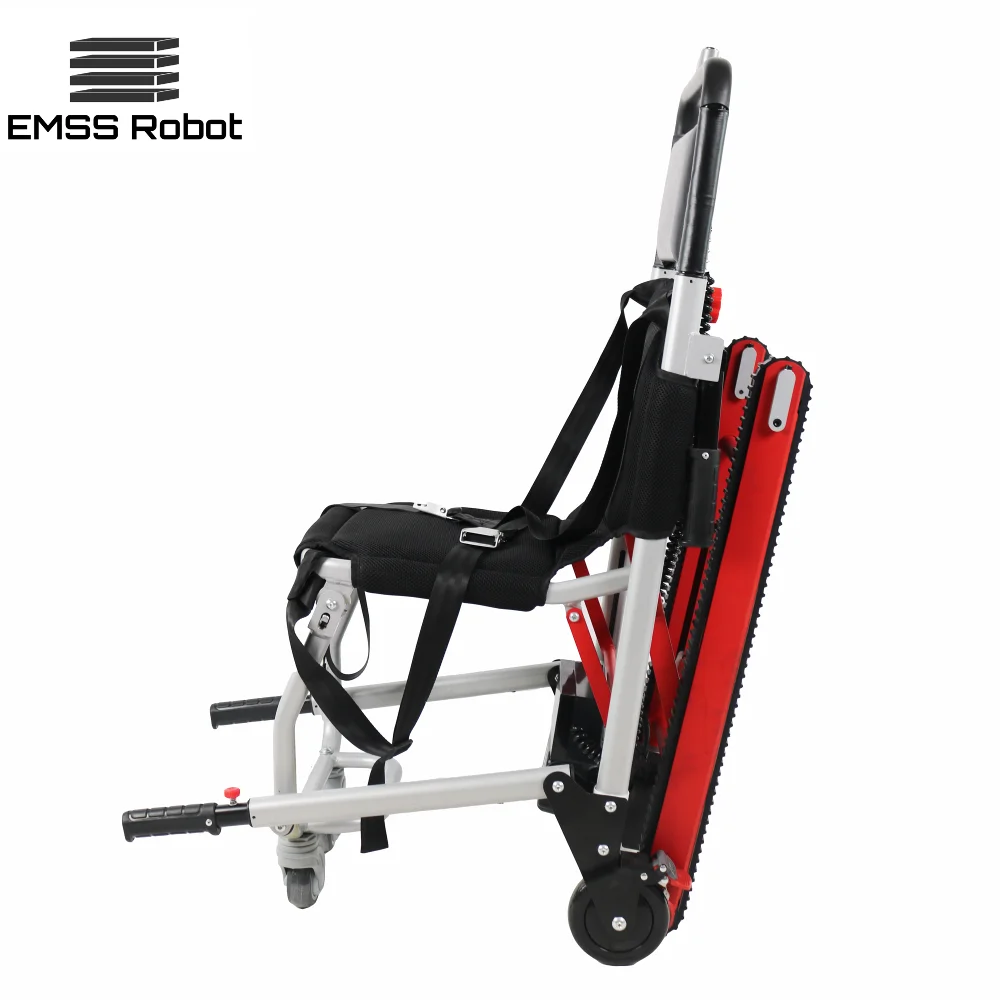 

Lifting Crawler Transport Hydraulic Aluminum Function Motorized Elevator Foldable Powered Ambulance Stair Chair Climber