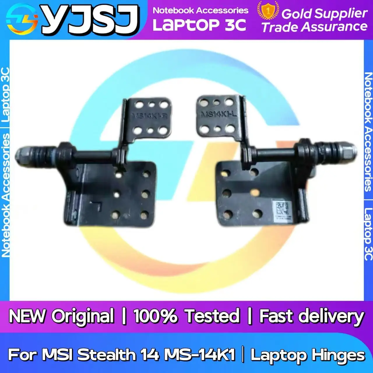 

New Original Laptop Notebook Hinges For MSI Stealth 14 MS-14K1 built-in left and right LCD Screen Hinge