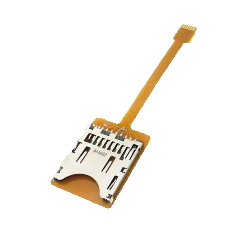Micro SD TF Memory Card Kit Male to SD Female Extension Soft Flat FPC Cable 10cm