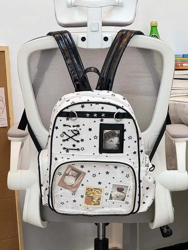 Kawaii Starry Harajuku Pastel Ita Backpack