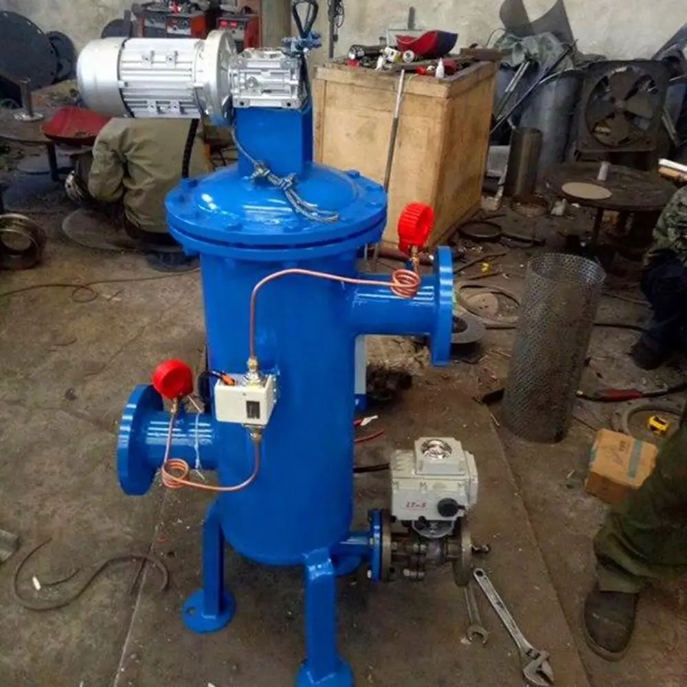 فلتر التنظيف لمعالجة المياه الخامPulp الصناعي الذاتي