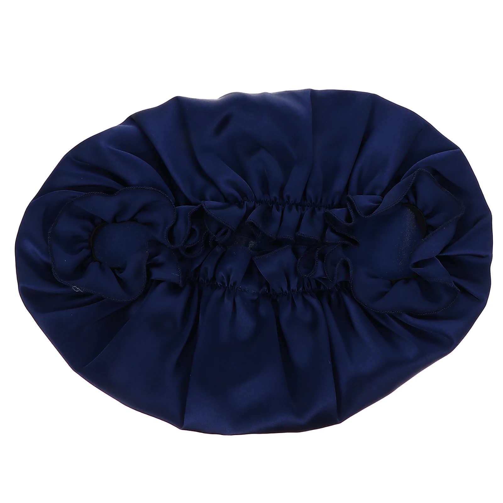 

1pc Silk Bonnet Caps Sleep Cover Women Soft Comfortable Hair Care Moisture Retention Friction Reduction All